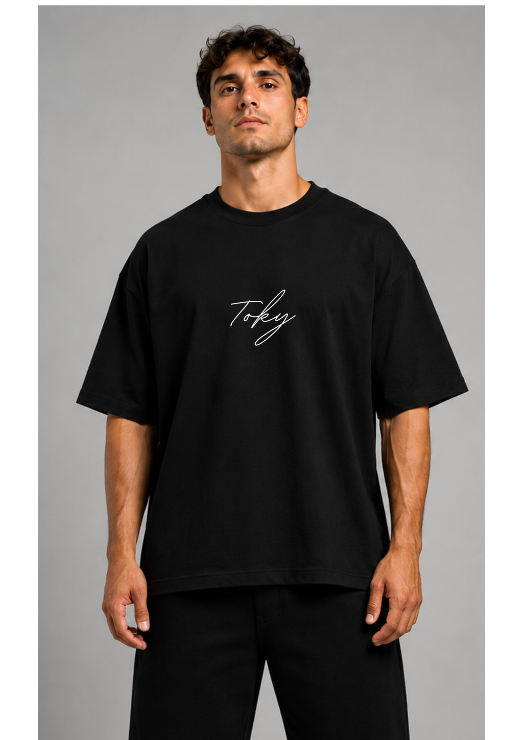 Oversize Agustin Tapia negra