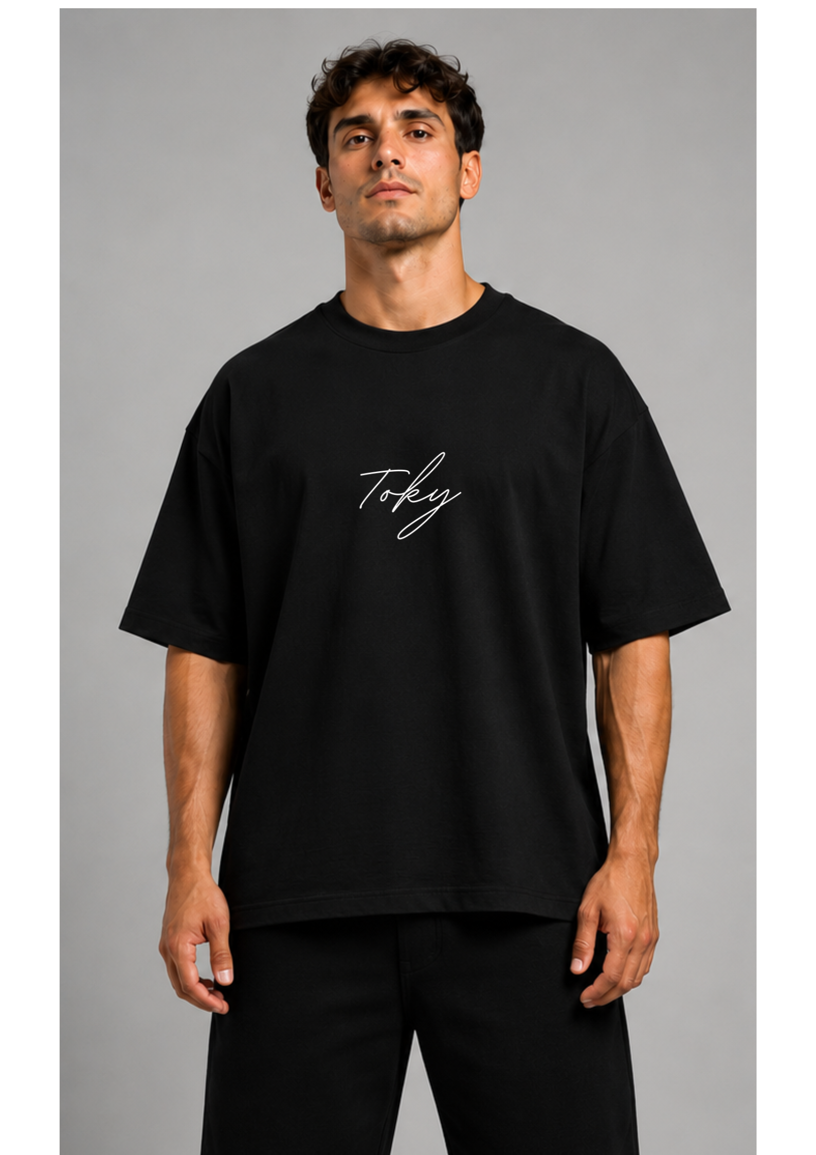 Oversize Agustin Tapia negra