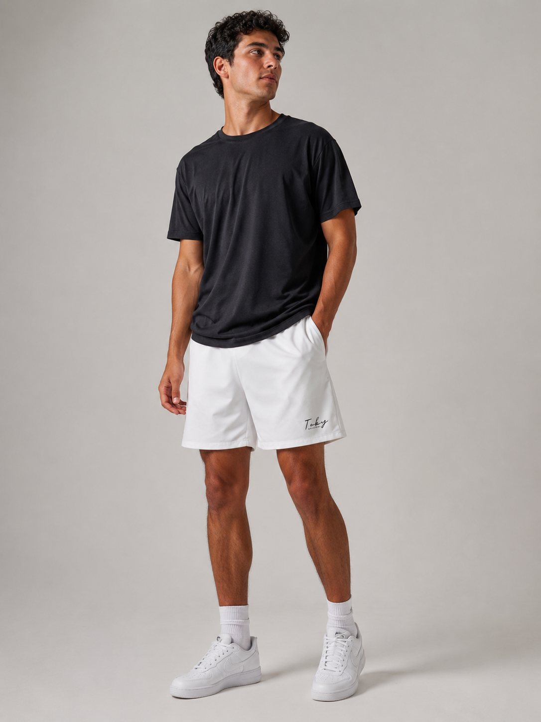 SHORT DEPORTIVO TOKY BLANCO